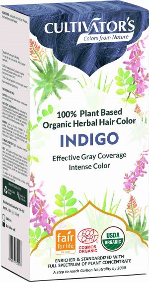 Vopsea organică pentru păr - Indigo - Cultivator's